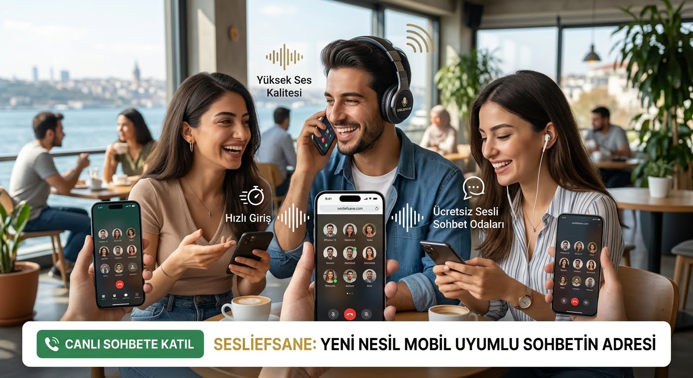 Sesliefsane ile Keyifli ve Güvenli SesliSohbet Deneyimi