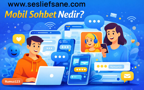 Sesli Mobil Sohbet Nedir ?